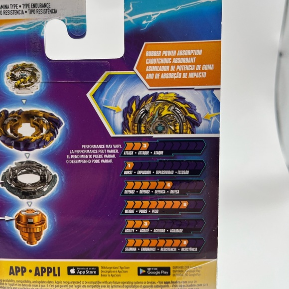 2335-MMT Beyblade Burst Surge SPEED STORM  MIRAGE FAFNIR F6 Starter Pack NEW - Picture 12 of 13